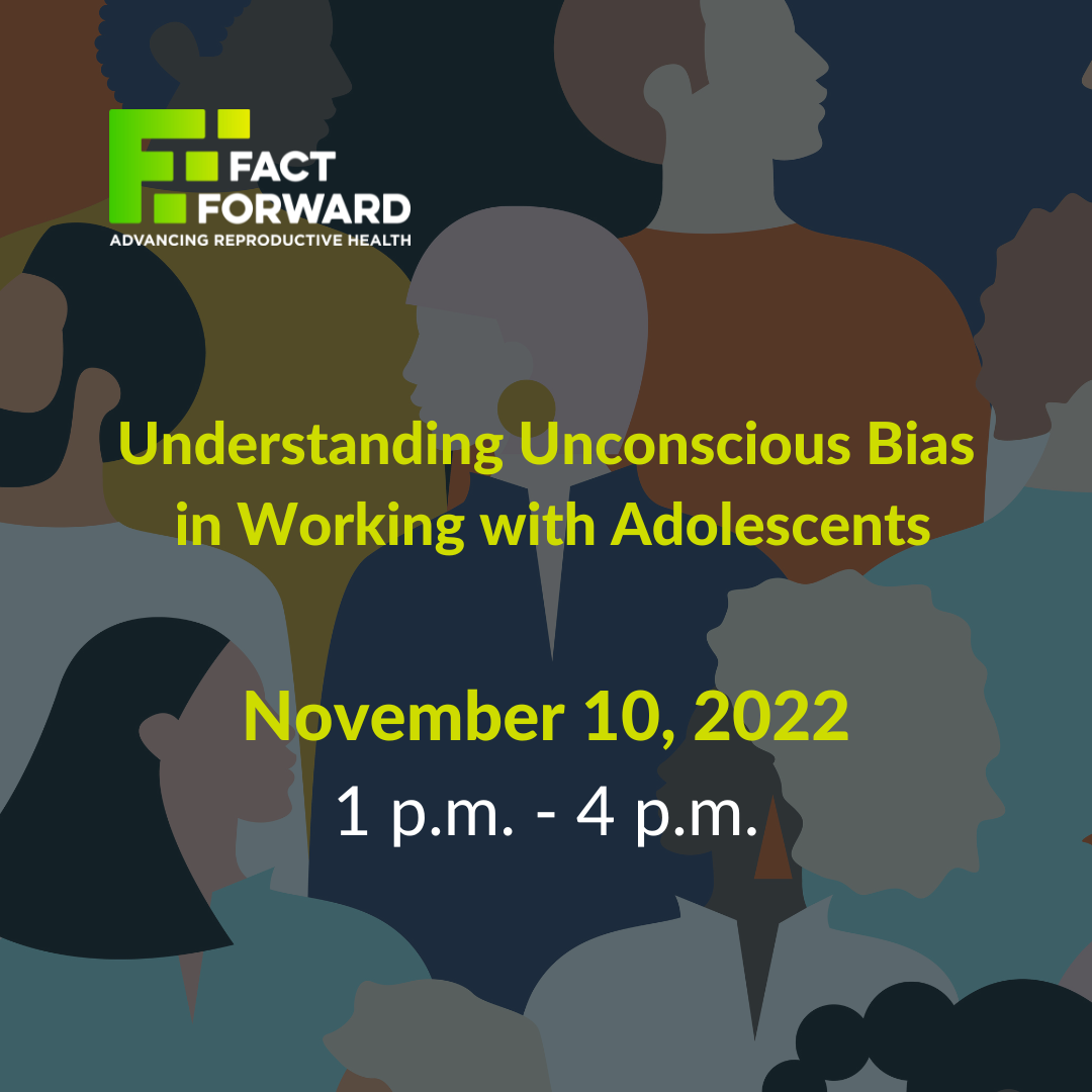 Understanding Unconscious Bias in Working With Adolescents (Nov 10